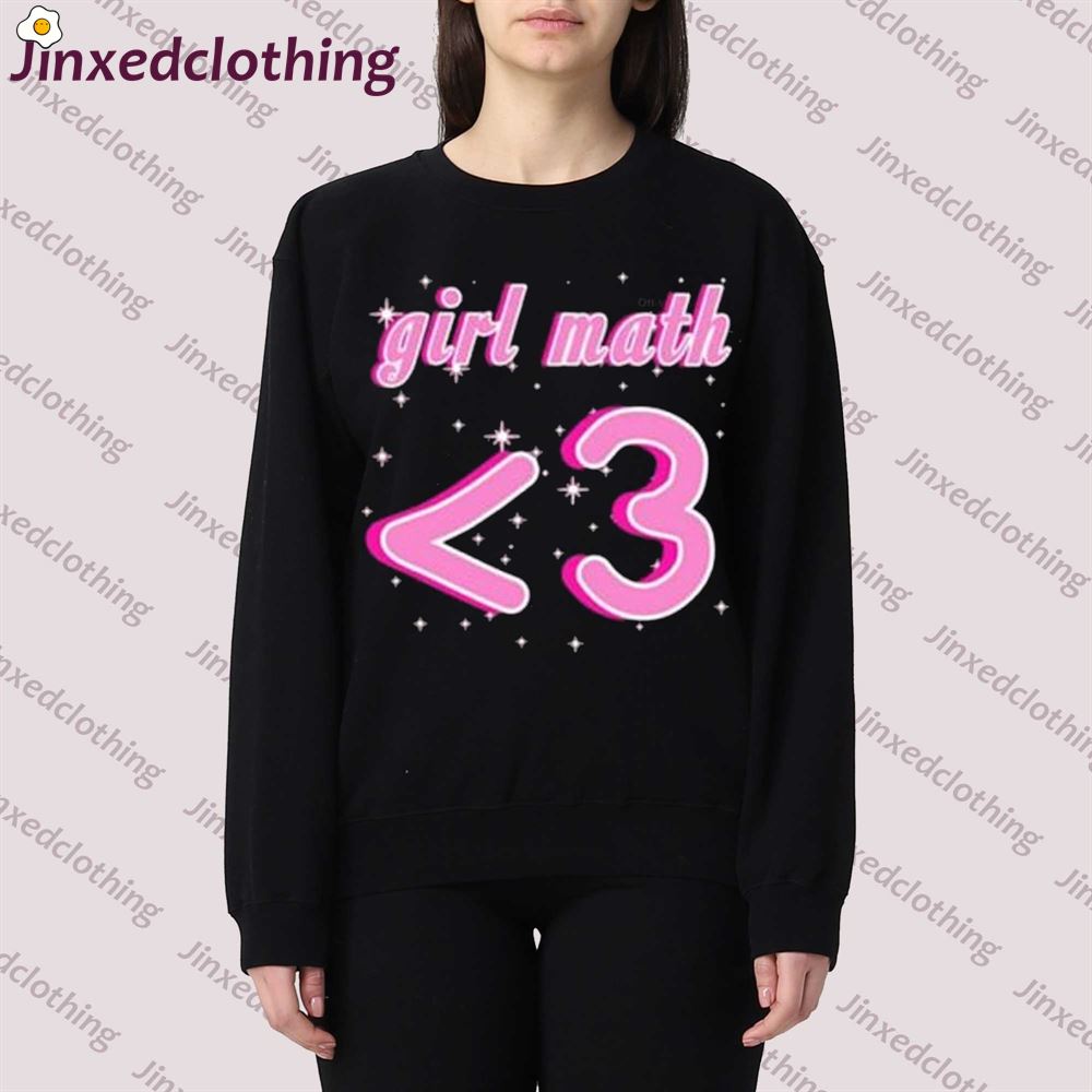 Official Girl Math Cringey Shirt Sweatshirt 